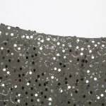 Willshela Women Fashion With Sequined Side Zipper Asymmetrical A-Line Mini Skirt Vintage High Waist Female Chic Lady Skirts - Image 6