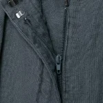 Willshela Women Fashion Grey Pleated Front Zipper Straight Pants Vintage High Waist Full Length Female Chic Lady Trousers - Image 4