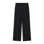 Willshela Women Fashion Solid Front Zipper Straight Pants Vintage High Waist Full Length Female Chic Lady Trousers - Image 5