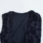 Willshela Women Fashion Tulle Printed Backless Bow Lace Up Tank Tops Vintage O-Neck Sleeveless Female Chic Lady Top - Image 5